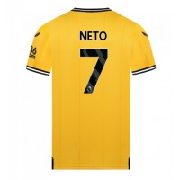 Wolves Pedro Neto #7 Hemmatröja 2023-24 Kortärmad